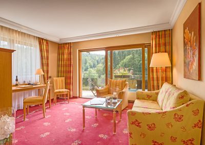 Junior Suite Wohnzimmer Mit Zugang Zum Eigenen Balkon