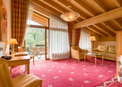 Wohnzimmer Der Suite Mit Südbalkon