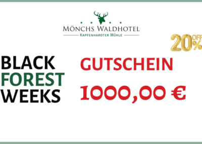 Wertgutschein 1000,00 €