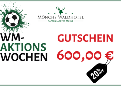 Wertgutschein 600,00 €